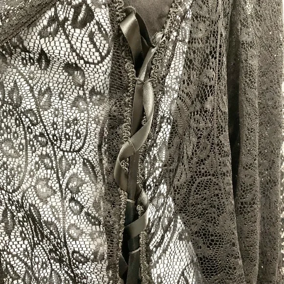 Torrid x Tripp NYC Lace Stretchy Hoodie Jacket - 1X - 14/16 - NEW - Picture 10 of 11